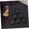 ARTSEWPLY 6Pcs Eyeshadow Replacement Box Compact Case Makeup Tool for Tidy Storage Travel Black Matte Empty Makeup Plate for Shades Blush Foundations view 3