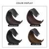 Hair Buns, Synthetic Hair Fluffer Comb Raising Cushion for Ultimate Volume,Ideal for Women & Girls' Bun Styling Hairpieces For Women(Light brown) view 3