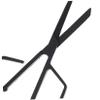 Happyyami Nose Hair Scissors 2 Pack Stainless Steel Ideal for Beauty Eyebrow Trimming view 3