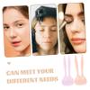 BELLIFFY 4Pcs Portable Eyebrow Razor Trimmer with Non-Slip Handle Rabbit Design Eyebrow Cutter for Women Compact Mini Face Razors for Precise Grooming and Travel Makeup Tool view 4