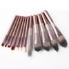12 Brushes Set Blush and Grooming Brushes Beauty Tools Loose Powder Set view 3
