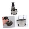 GALPADA 1set Men Shaving Kit Beard Care Set with Hair Brush Stand Foaming Bowl Essential Grooming Supplies for Traditional Shaving view 4