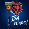 Gillette Labs Special NFL Bears Edition Shaving Razor for Men - 1 Handle, 4 Razor Blade Refills & Magnetic Stand, Holiday Gifts for Men, GilletteLabs with Exfoliating Bar view 2