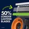 Gillette Labs Special NFL Bears Edition Shaving Razor for Men - 1 Handle, 4 Razor Blade Refills & Magnetic Stand, Holiday Gifts for Men, GilletteLabs with Exfoliating Bar view 4