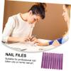ARTSEWPLY 10pcs Cute Nail Art Tools Double-Sided Fingernail Files Grinding and Polishing Nail Files for Manicure Salon Supplies view 3