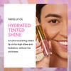 Winky Lux Enchanted Very There Lip Oil - Hydrating Nude Brown Tint with Jojoba Oil, Non-Sticky Glossy Lip Oil, Tinted Brown Gloss for Juicy Lips & Soft Vanilla Scent view 2