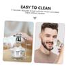GALPADA 1set Men's Beard Care Kit Shaving Brush Set Soap Bowl and Metal Storage Rack for Easy Cleaning and Practical Use view 2