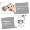 GALPADA 1set Men's Beard Care Kit Shaving Brush Set Soap Bowl and Metal Storage Rack for Easy Cleaning and Practical Use view 3