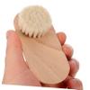DECOMELODY Nail Scrub Brush Soft Bristles for Gentle Cleaning Handle for Comfortable Grip Nail Cleaner for Versatile Pedicure Tool for Home and Spa Use view 3