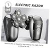 GALPADA 1set Men Electric Razor Beard Trimmer Material Water Washable Travel-Friendly Comfortable Safe view 3