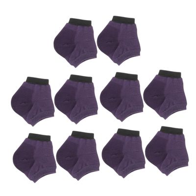 ARTSEWPLY 5pairs Moisturizing Socks for Cracked Heels Non- Yoga Socks for Dry Comfortable Blend for Running and Walking