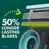 Gillette Labs Special NFL Eagles Edition Shaving Razor for Men - 1 Handle, 4 Razor Blade Refills & Magnetic Stand, GilletteLabs with Exfoliating Bar view 4
