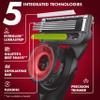 Gillette Labs Special NFL 49ers Edition Shaving Razor for Men - 1 Handle, 1 Razor Blade Refill, Perfect for Game Day Grooming, GilletteLabs with Exfoliating Bar view 3