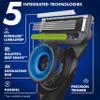 Gillette Labs Special NFL Seahawks Edition Shaving Razor for Men - 1 Handle, 1 Razor Blade Refill, Perfect for Game Day Grooming, GilletteLabs with Exfoliating Bar view 3