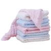 CHICAMPERA 6pcs Cotton Gauze Towels Versatile Handkerchiefs for Feeding and Face Cleaning Soft and Absorbent Boy Girl Facecloths White view 1