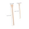 SHERCHPRY 200pcs Waxing Sticks for Hair Removal Applicators for Nose Hair Waxing Single-use Spatulas for Home and view 2