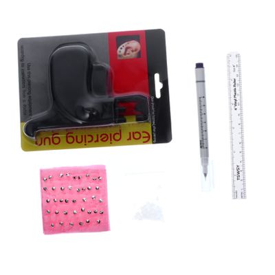 Beaupretty Professional Ear Piercing Tool Ear Painless and Accurate Piercing for Personal Salon Use for Beginners and Experts