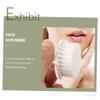 CALLARON 3pcs Multi-Function Face Brush Face Scrubber Brush Safe Material for Deep Cleansing Gentle Exfoliating view 3