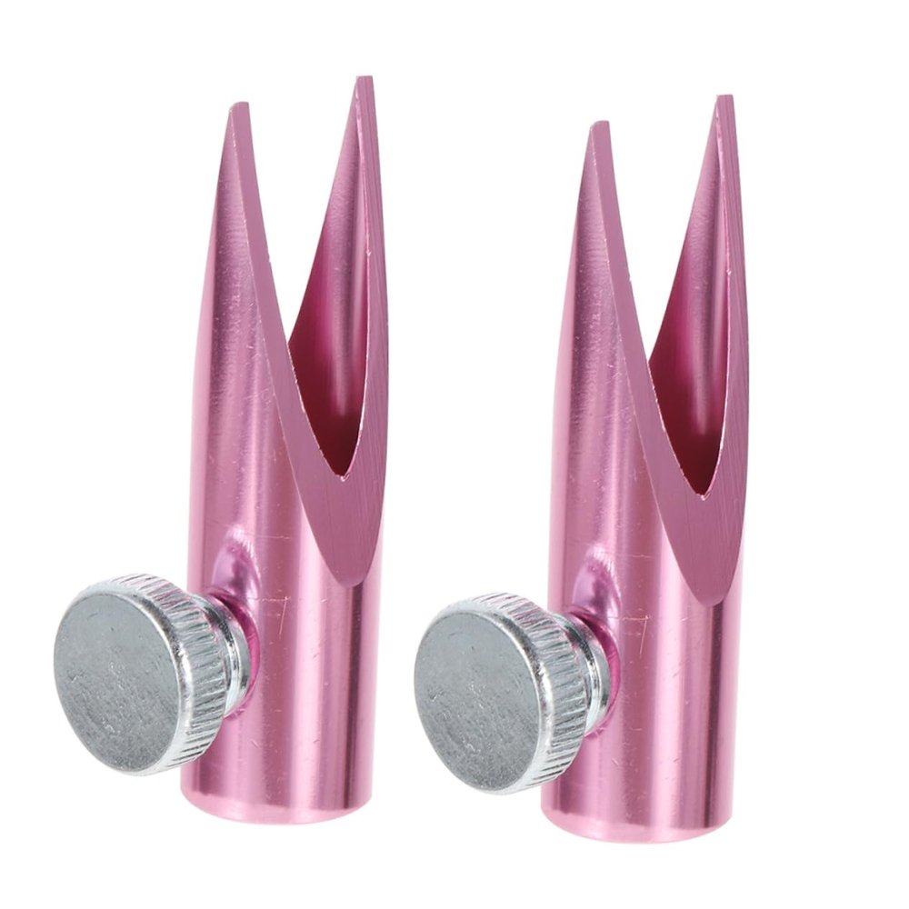 OATIPHO 2pcs Aluminum Eyeliner Sharpener Dual Slot Makeup Pencil Sharpener for Eyebrow Lip Liners Travel-Friendly Cosmetic Tool User-Friendly Design