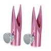OATIPHO 2pcs Aluminum Eyeliner Sharpener Dual Slot Makeup Pencil Sharpener for Eyebrow Lip Liners Travel-Friendly Cosmetic Tool User-Friendly Design view 1
