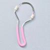 fxwtich 2025 New Stainless Steel Spring Facial Hair Remover for Women, Women's Facial Hair Remover, Portable Manual Spring Device for Upper Lip Chin Face Neck Quick Effective Hair Removal Tools Pink view 4