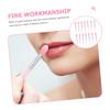 Baluue Mini Silicone Lip Brush Set 15pcs Makeup Applicator for Women for Lip Masks and Cosmetics Application Soft Silicone Head for Smooth Application view 4