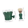 BESTYASH Beard Shaving Brush Shaving Bowl Brush Grooming Kit Barber Soap Bowl Hair Salon for Clean Shave view 2