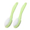 BIUDECO 2pcs Foot Care Tool Handy Foot Pumice Stone Brush Double-Sided Foot Scrubber for Dead Skin Removal with Hanging Hole view 1