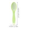 BIUDECO 2pcs Foot Care Tool Handy Foot Pumice Stone Brush Double-Sided Foot Scrubber for Dead Skin Removal with Hanging Hole view 2