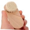 LIFKOME Nail Scrub Brush Nail Brush for Cleaning Beech Handle Portable for Hands view 4