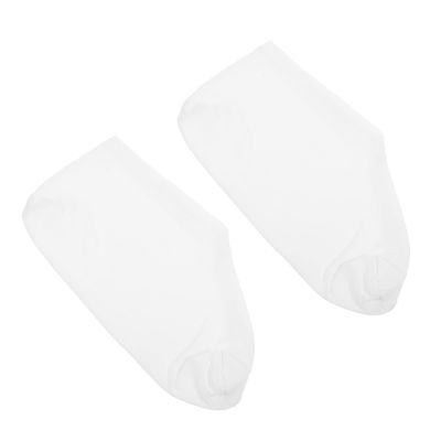 Gatuida 4 Pairs Moisturizing Cotton Spandex Socks Elastic Anti-Cracking Foot Covers for Dry Skin Non-Slip Yoga Floor Socks for All-Day Comfort