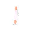 Beatifufu 100pcs Eyeshadow Stick Double Head Brush Makeup Tools for Eyeshadow Liner Lashes view 2