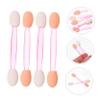 Beatifufu 100pcs Eyeshadow Stick Double Head Brush Makeup Tools for Eyeshadow Liner Lashes view 4