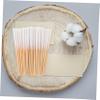 BIUDECO 300pcs Cotton Swabs for Makeup and Beauty Portable Pointed Swabs Professional Non-linting for Eyelash Removal Nail Art view 2
