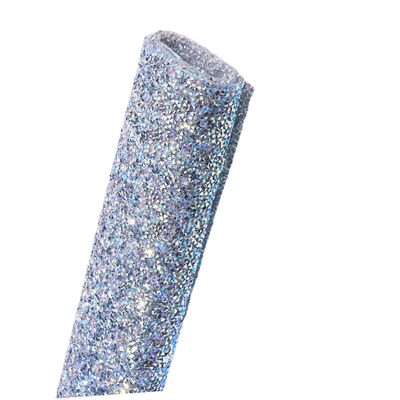 Nail Art Rhinestone Table Mat for Manicure Workstation Silver
