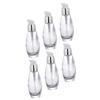 Gogogmee 6Pcs Travel Lotion Pump Bottles Leakproof Glass Containers with Collar Pumps for Liquid Cosmetic Storage for Travel Camping view 1
