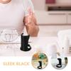 BIUDECO 2pcs Portable Black Shaving Brush Stand Set Beard Grooming Tool Holder Drying Rack for Home and Travel Use view 3