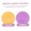 BIUDECO 2pcs Makeup Remover Gloves Facial Cleansing Mitts Soft Microfiber Yellow Purple for All Skin Types Quick-drying and Easy to Clean view 3