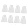 TOYANDONA 8pcs Disposable Bath Wrap Skirt for Women Thickened Nonwoven Shower Towel for Spa Sauna and Beauty Salons Soft and Bathing view 1