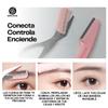 Eyeliner And Scissors With Comb, Facial Eyebrows, Mustache Shaping (White) view 4