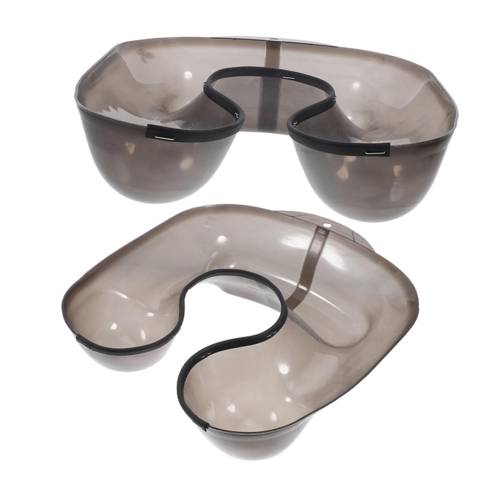 KAILIKETIY 2pcs Hair Washing Neck Tray Hairdressing Tray for Coloring and Perming Professional Hair Salon Essential Easy Use