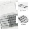 Beaupretty 20pcs Hair Root Volume Clips Perm Bars for Bangs Hair Rollers for Blowout Look Hot Rollers Curling Clips view 2