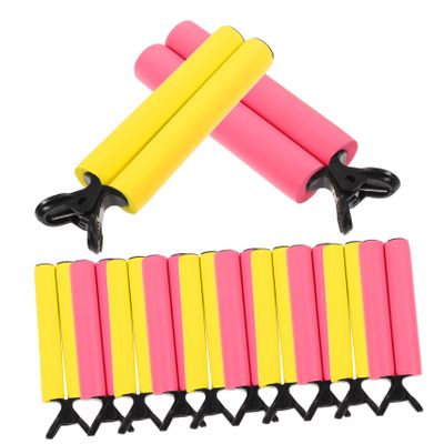 Gogogmee 12pcs Hairdressing Perm Bar Insulation Pads Heat Insulation Clip for Hair Salon Curl Formers Hot Rollers for Long Hair Styling Tool