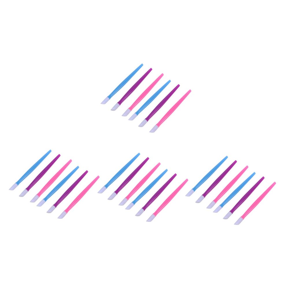 108 Pcs Plastic Nail Cleaning Sticks for Nail Prep and Salons