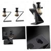 Beatifufu Shaped Shaving Brush Stand Holder for Men Durable Organizer for Razors Brushes for Home Salon Travel Present for Father Day Birthdays view 3