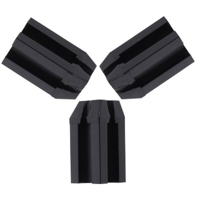 IWOWHERO 3Pcs Brow Pencil Sharpeners Multi-Sided Eyebrow Sharpener Sturdy Makeup Tool for Precise Shaping Suitable for Eyebrow Pencils