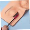 Healeved 50pcs Nylon Plastic Brow Brush Disposable Eyelash Comb Lash Brush for Extensions Easy to Use Black view 3