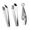 Beatifufu 3pcs Manual Tweezer for Food Design Styling Poultry Hair Puller Pliers Ingot Hair Removal Kit for Beauty view 1