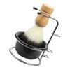 CALLARON 1 Set Portable Shaving Kit Shaving Brush Holder Soap Bowl and Stand for Men Essential Accessories for Comfortable Grooming Experience present for Father Day and Birthdays view 1