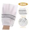Beatifufu 20pcs Double-sided Bathing Gloves Exfoliating Body Scrubber Gloves Skin Exfoliator for Body Bath Accessory view 2